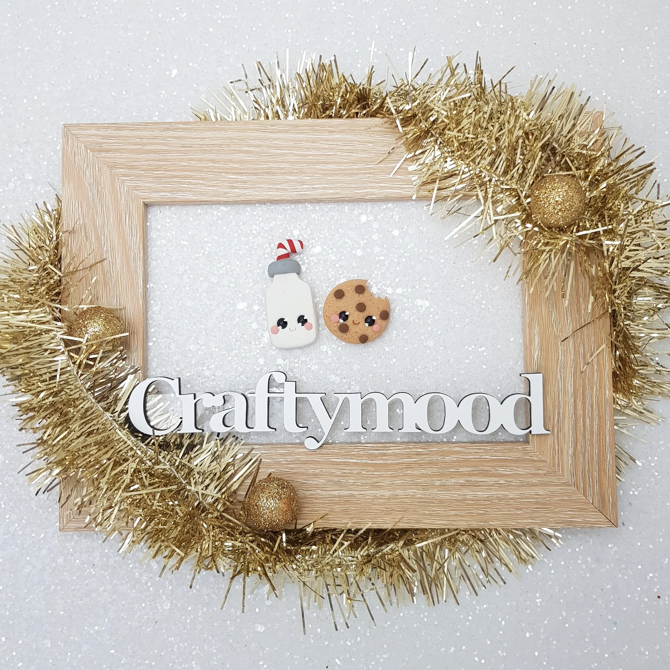 milk cookie set - Embellishment Clay Bow Centre - Image 2