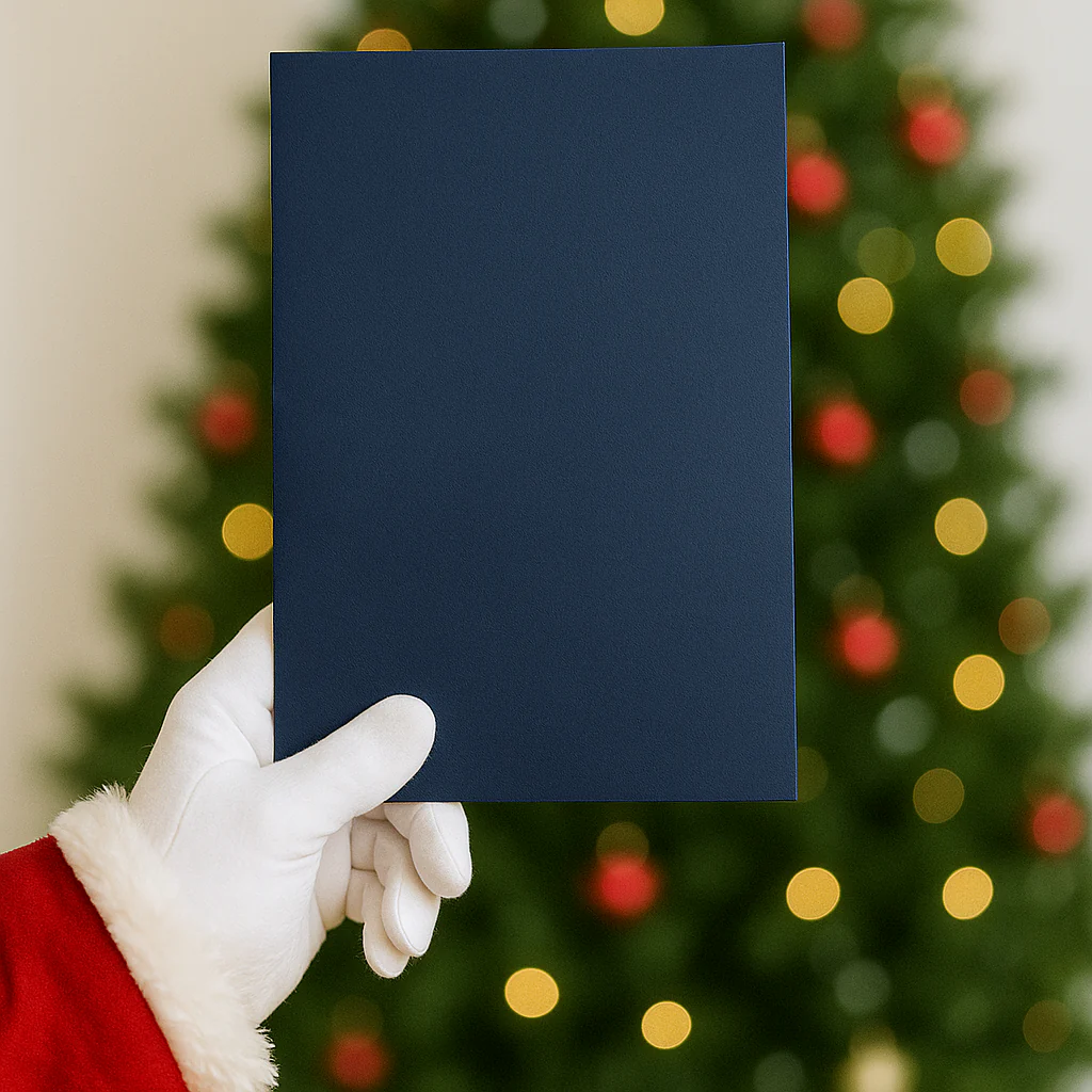 Navy A4 envelope