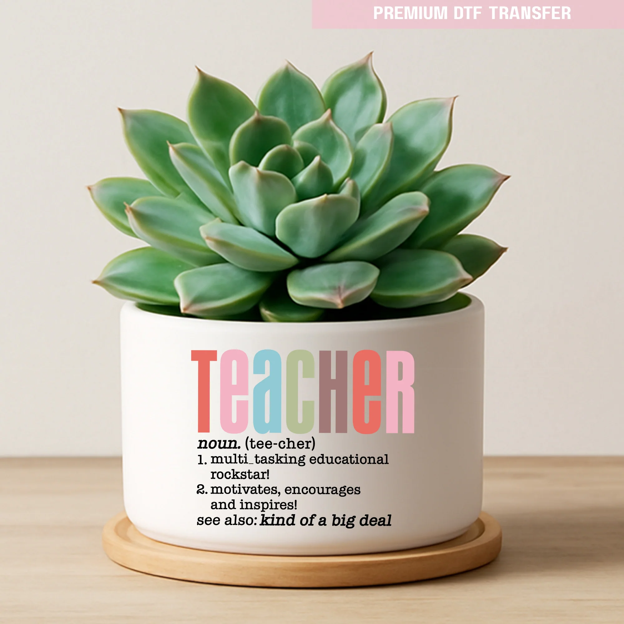 Personalised teacher definitions - UV DTF - Image 3