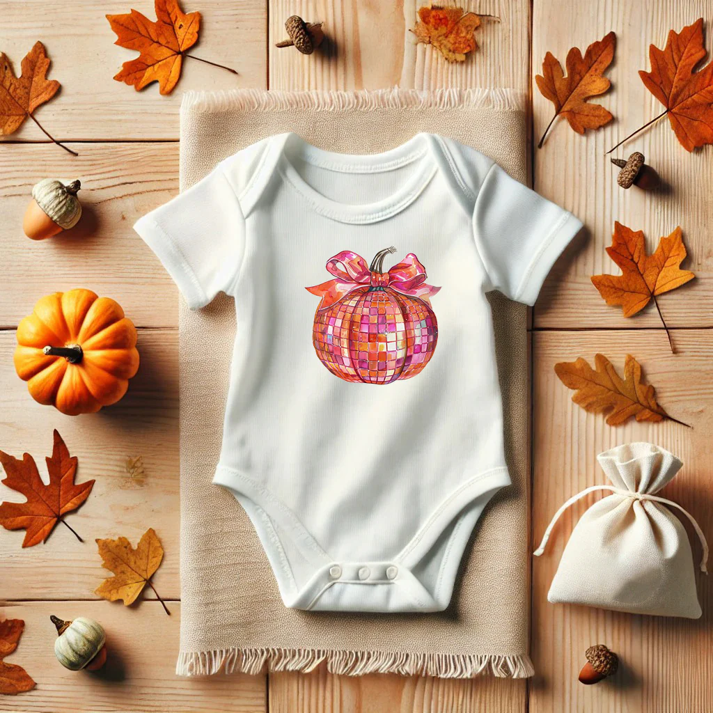 Pumpkin disco - CHOOSE UV DTF decal - DTF Transfer - Image 2