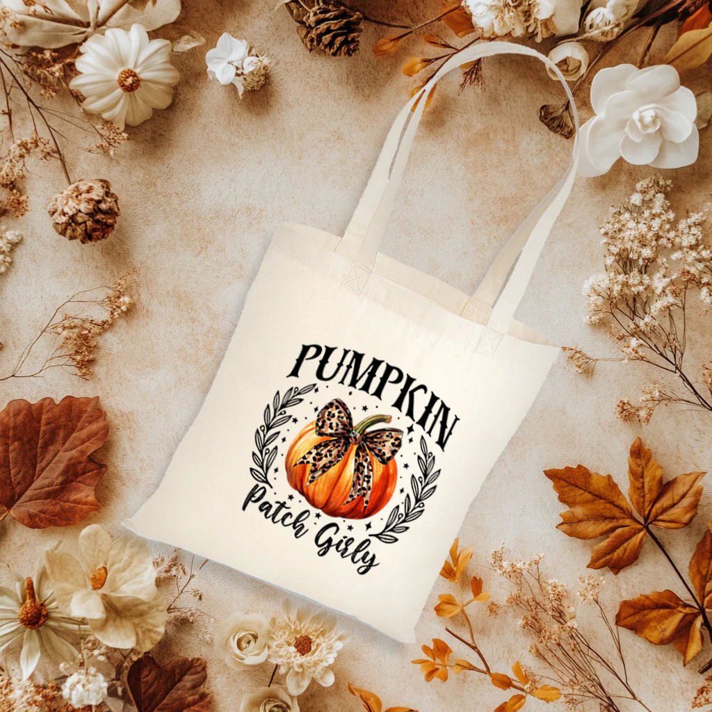 Pumpkin patch girly - CHOOSE UV DTF decal - DTF Transfer - Image 2