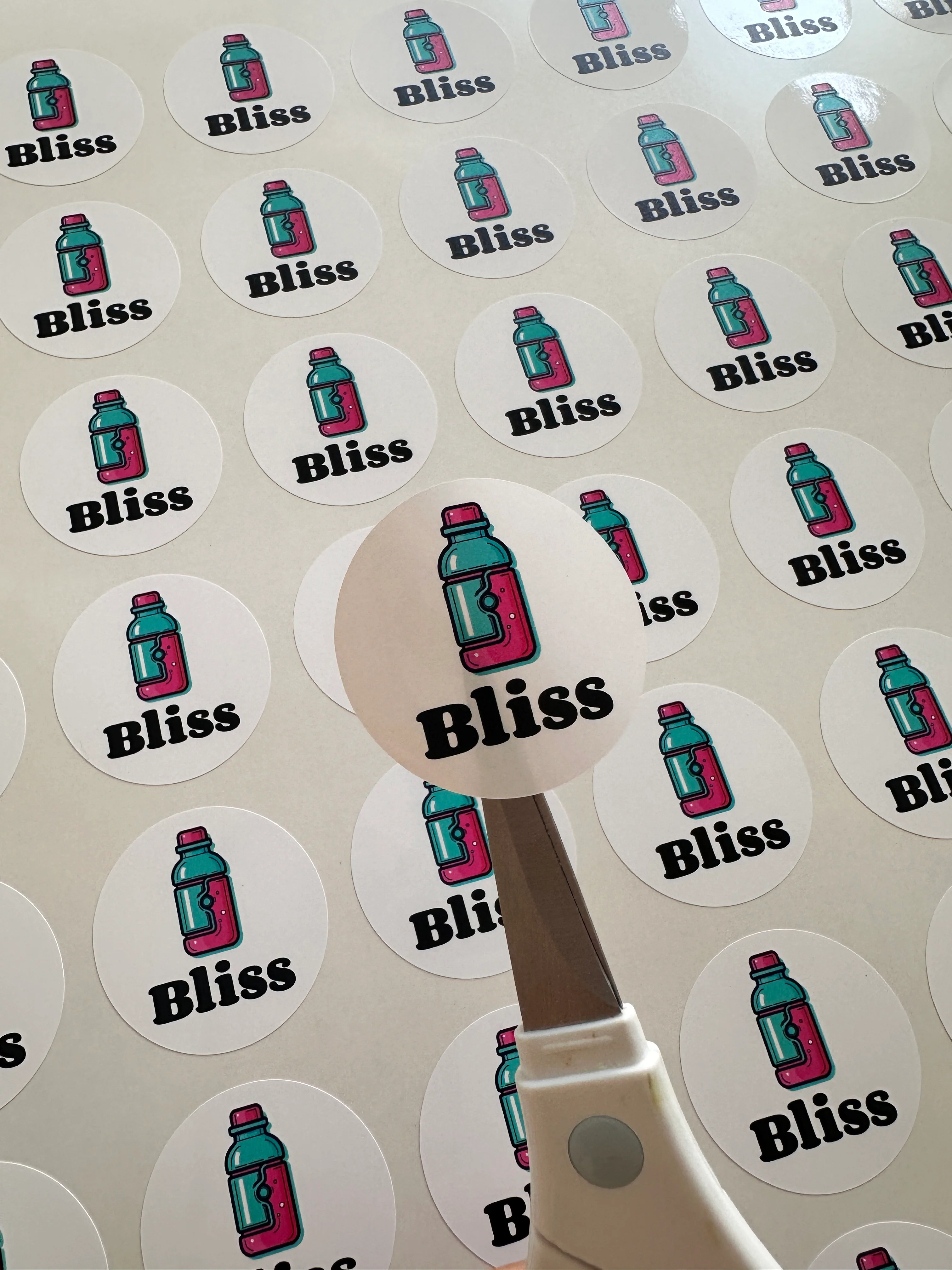 ROUND - PRINTED STICKERS CUSTOM business LOGO LABELS BUSINESS - Image 6