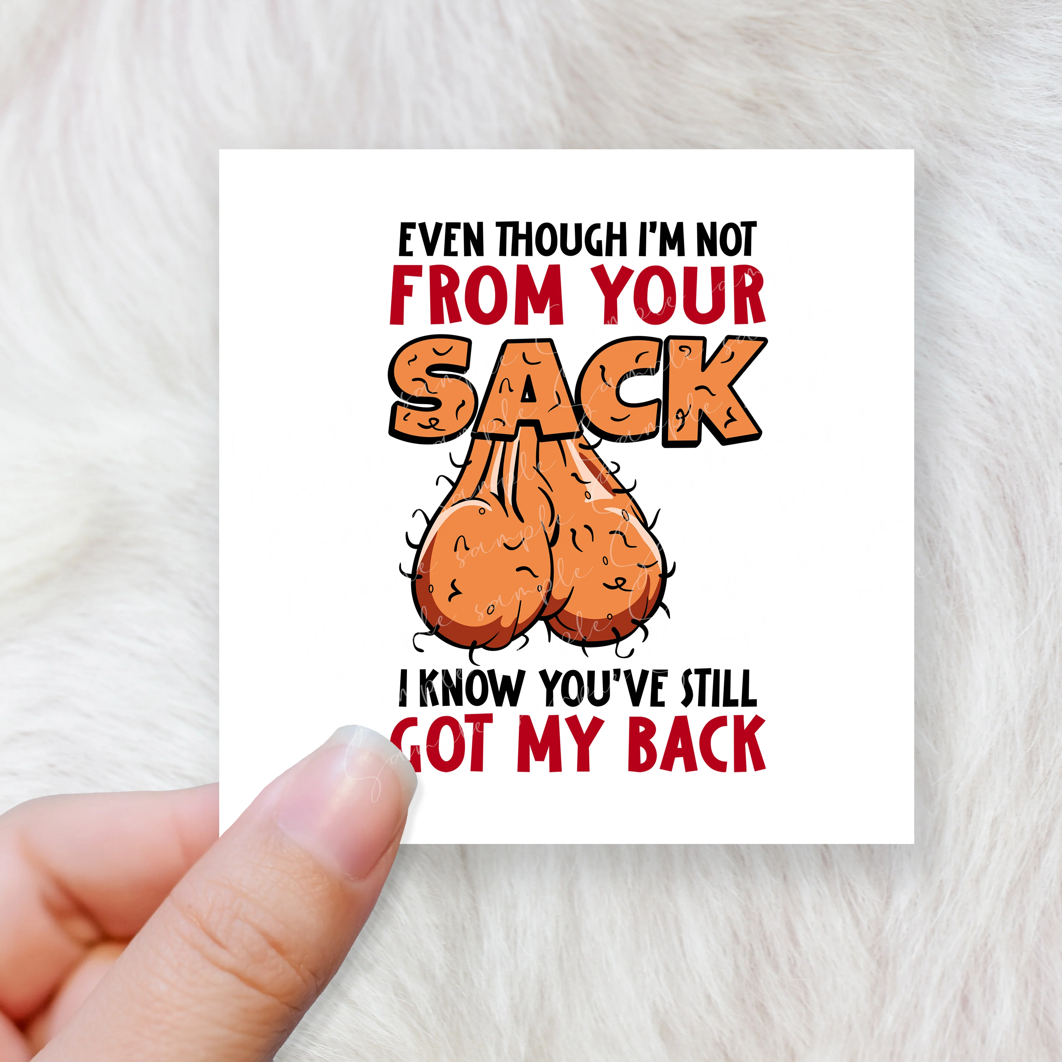 Sack ball - CHOOSE UV DTF decal - DTF Transfer - Image 2