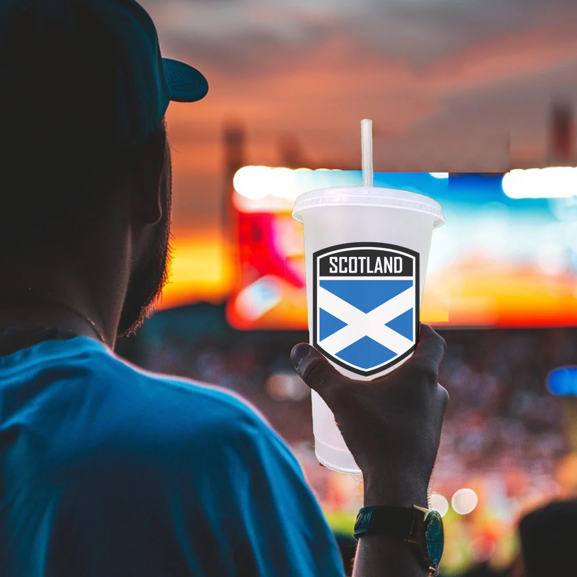 Scotland badge - UVDTF decal