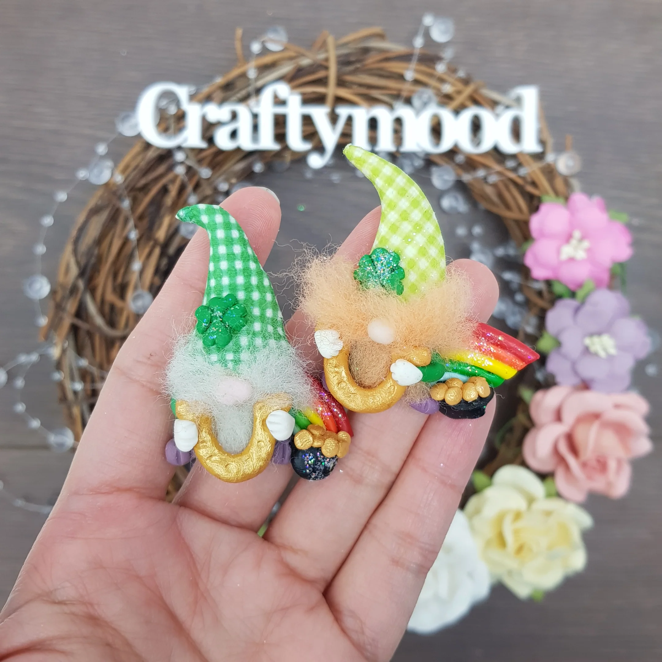 St Patrick gonk - Embellishment Clay Bow Centre