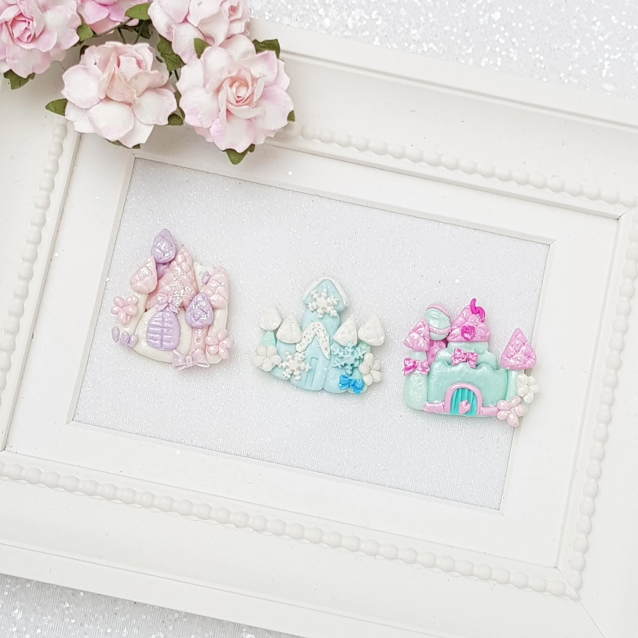 The castles - Embellishment Clay Bow Centre