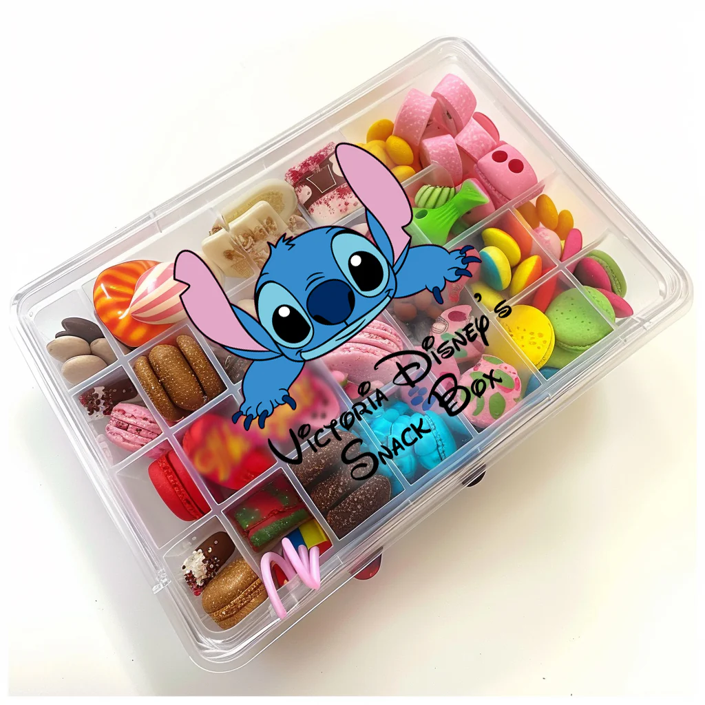 UV DTF for snack box -  treat box - football , travel snack , princess snack - Image 10
