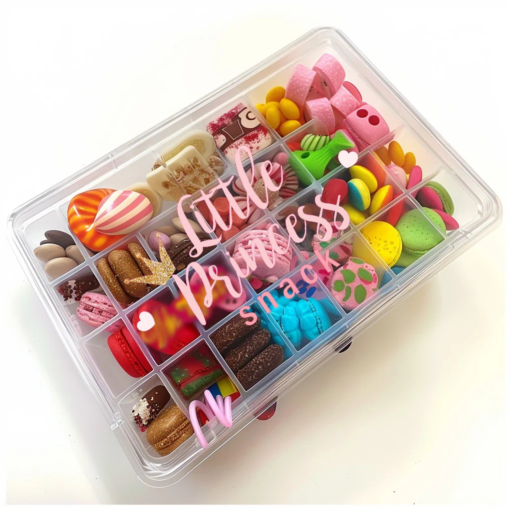 UV DTF for snack box -  treat box - football , travel snack , princess snack - Image 14
