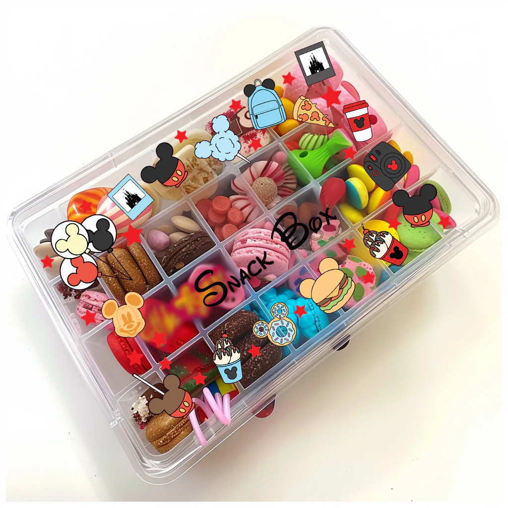 UV DTF for snack box -  treat box - football , travel snack , princess snack - Image 15