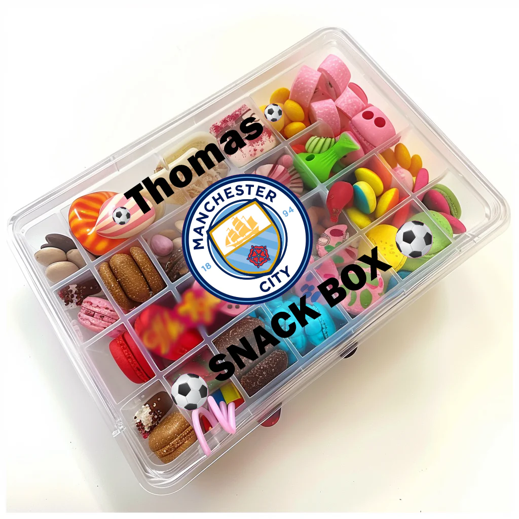 UV DTF for snack box -  treat box - football , travel snack , princess snack - Image 4