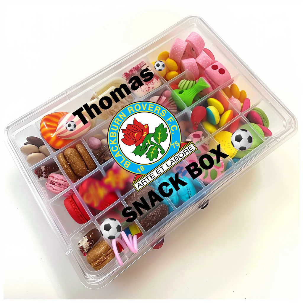 UV DTF for snack box -  treat box - football , travel snack , princess snack - Image 5
