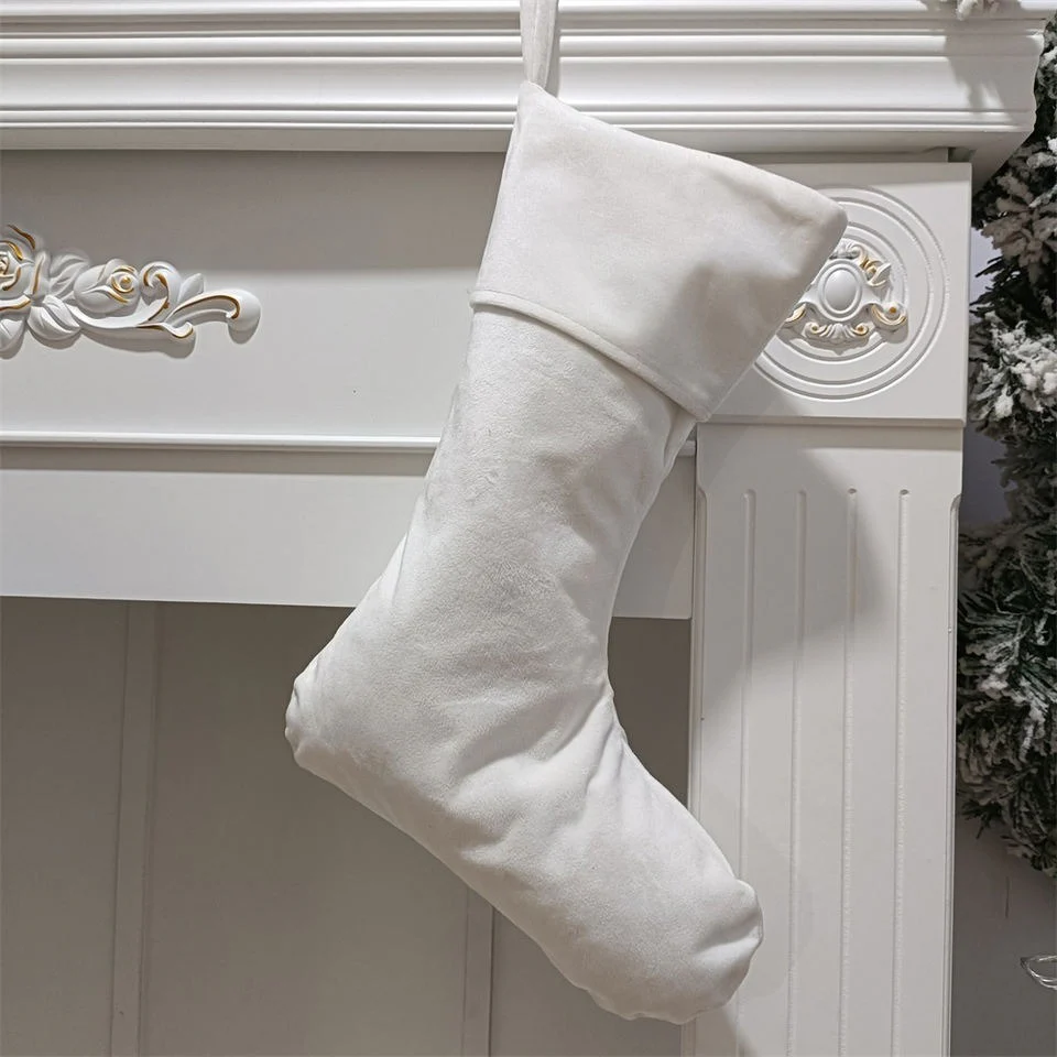 Velvet Christmas Stockings - Image 6