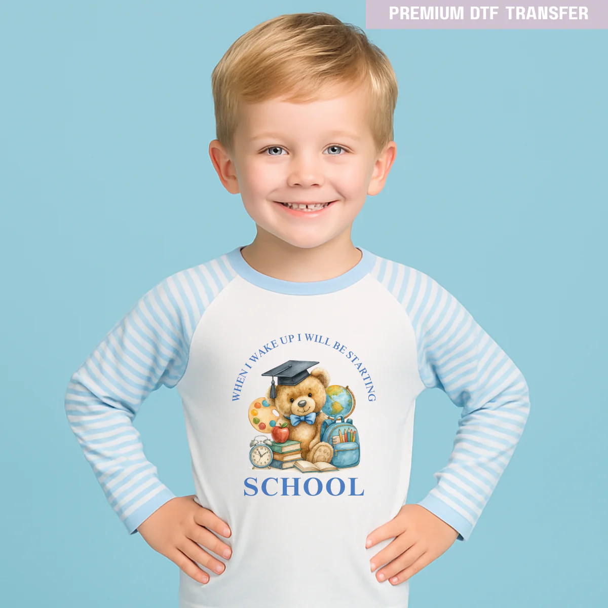 When i wake up i will be starting school - nursery - reception -year 1